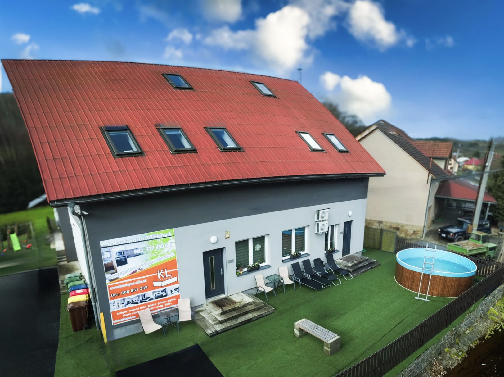 Apartmány Vlčková — exteriér